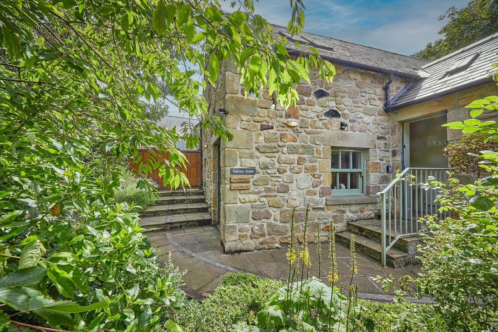 Garden Stable At Hallsteads: Luxury Stone Cottage, With Parking Alnmouth Exterior foto